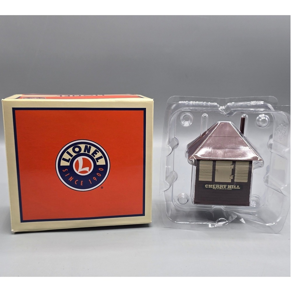 Lionel Cherry Hill Station Miniature Train Accessory Brown Building with Box